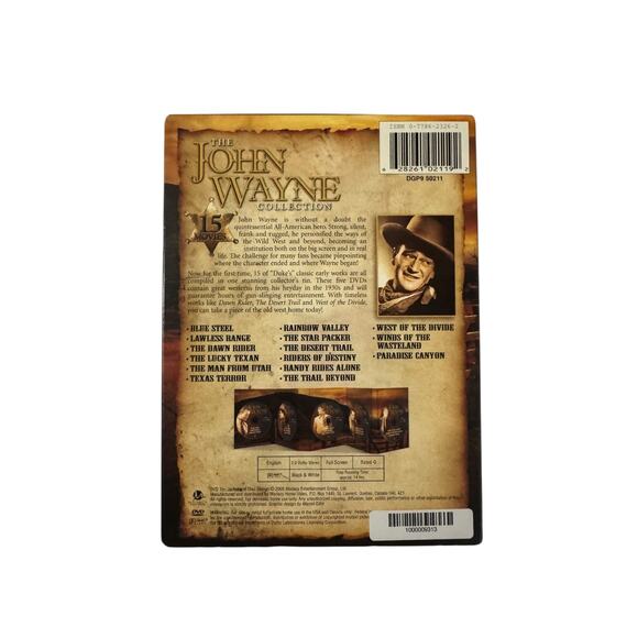 The John Wayne 15 Movie Five DVD Collection Restored Western Classics - Picture 5 of 5